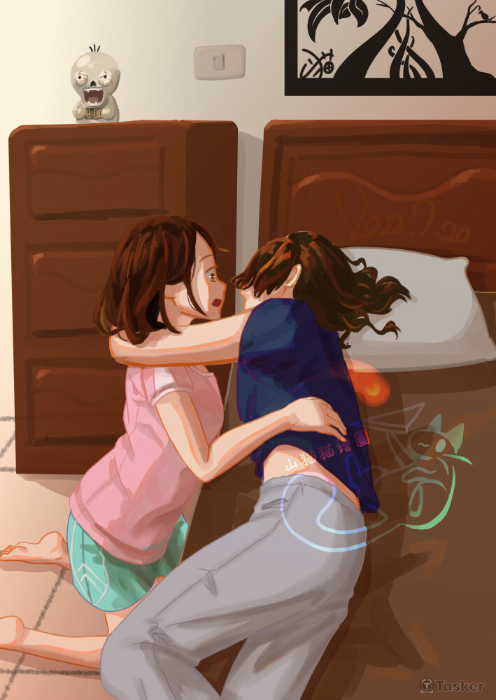 以自己跟男友為原型