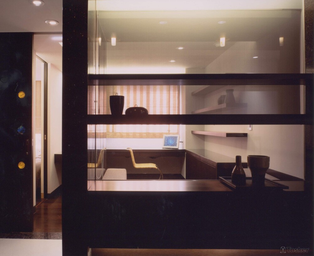 簡潔風書房兼客房