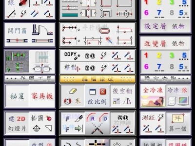 外包【虛擬面板】CAD指令介面