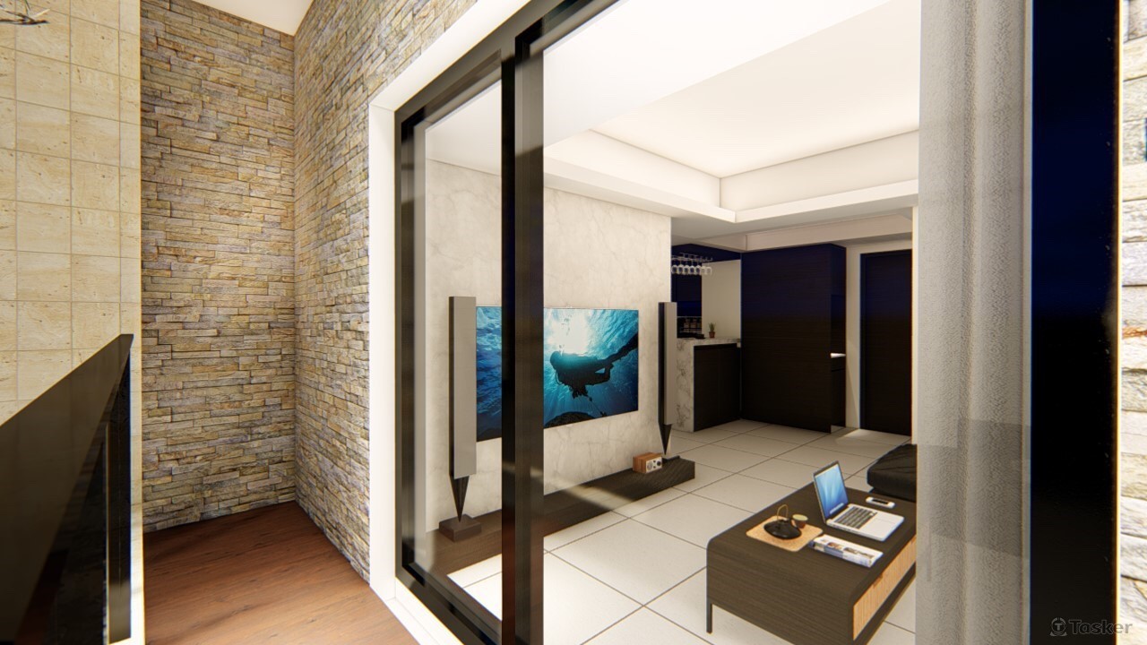 方案二，陽台渲染/已有3D單張800-1000。無3D另洽。