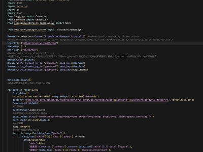 🕷️ 網路爬蟲開發｜資料擷取自動化