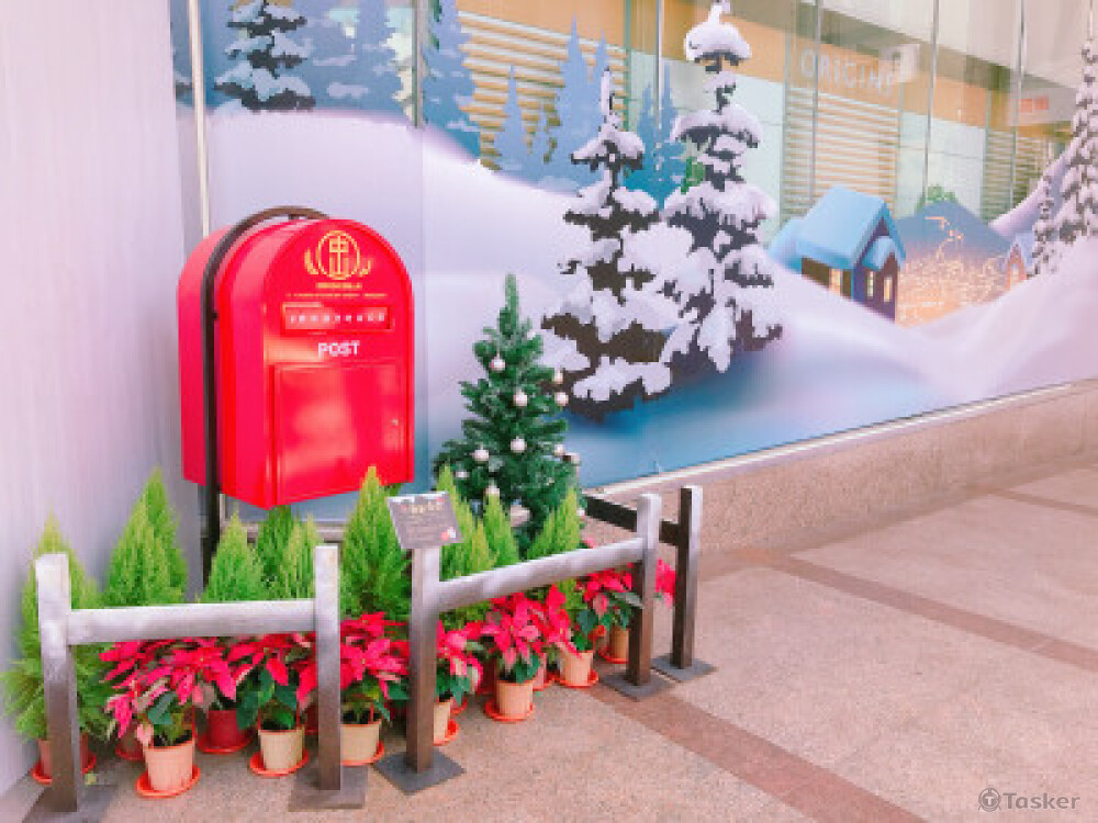 耶誕節公共空間陳列