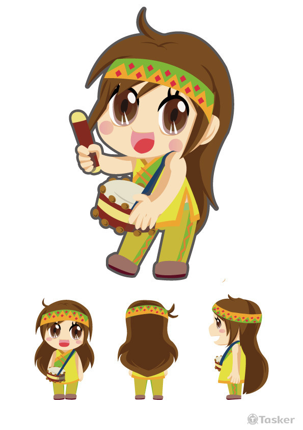 (高中作品)公仔設計