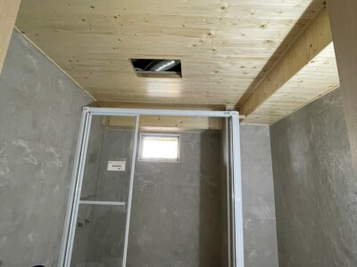 廁所 PVC天花板 杉木天花板