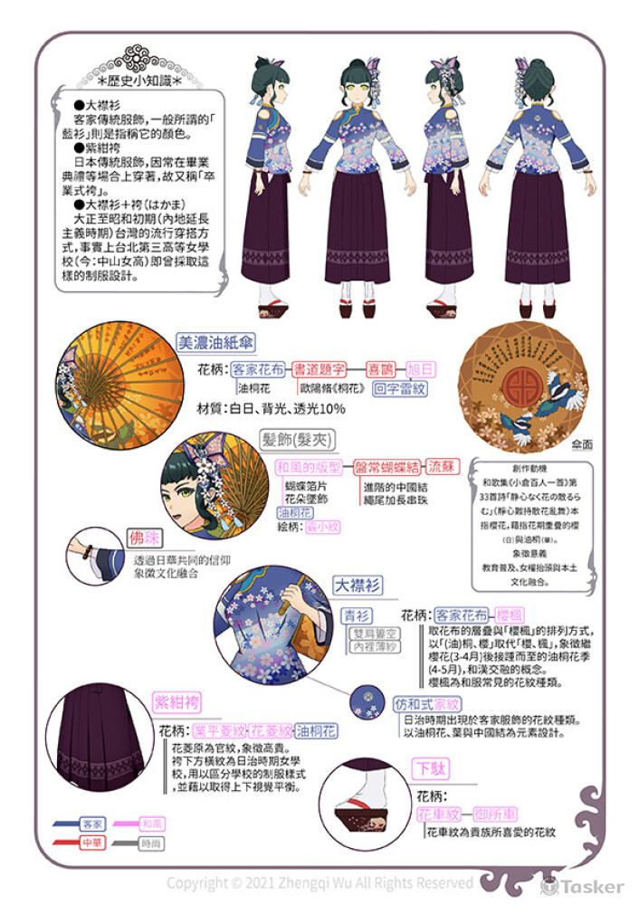 角色設計&排版（到HP看更多）