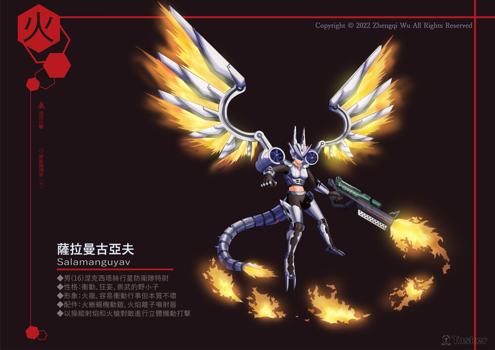 角色設計&排版（到HP看更多）