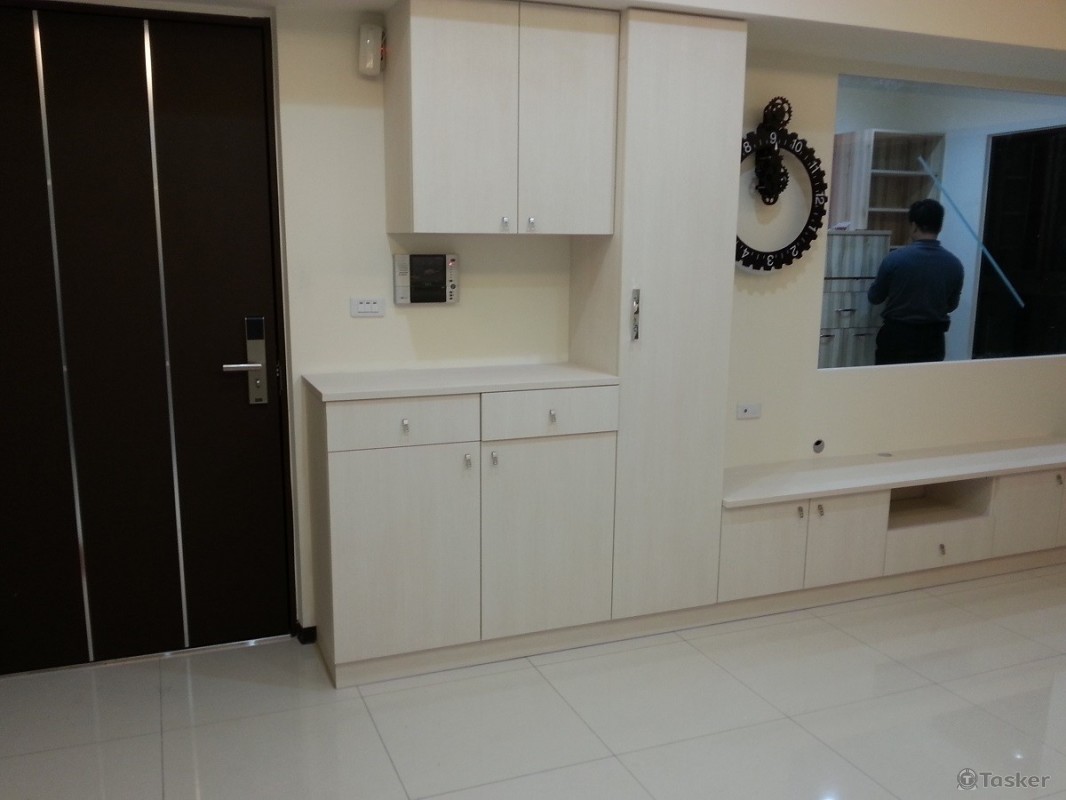 客廳鞋櫃電視櫃