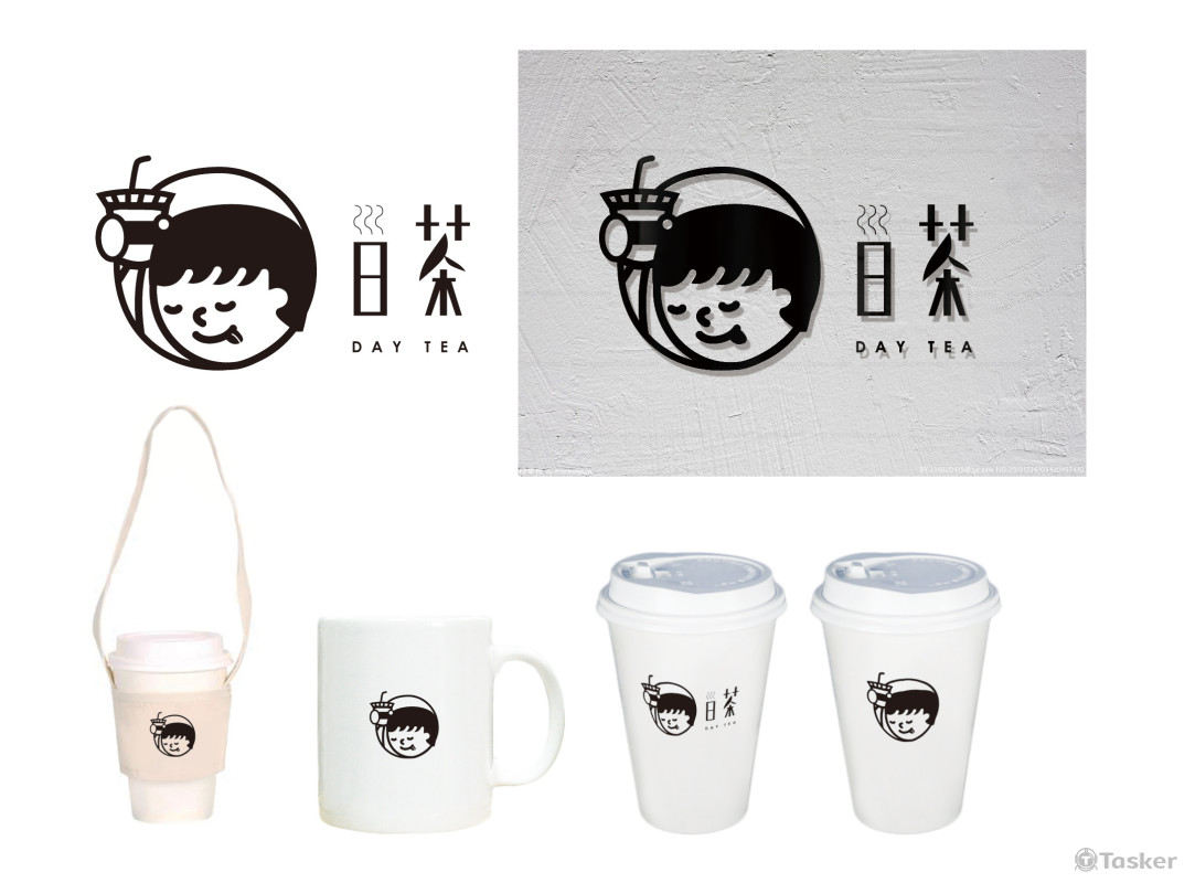 日茶LOGO設計