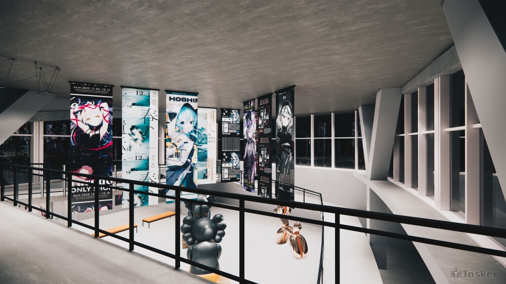 一樓展覽場看台