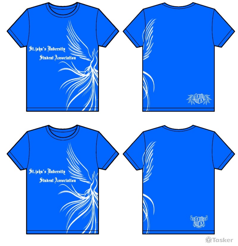 團服設計-聖約翰學生會T恤