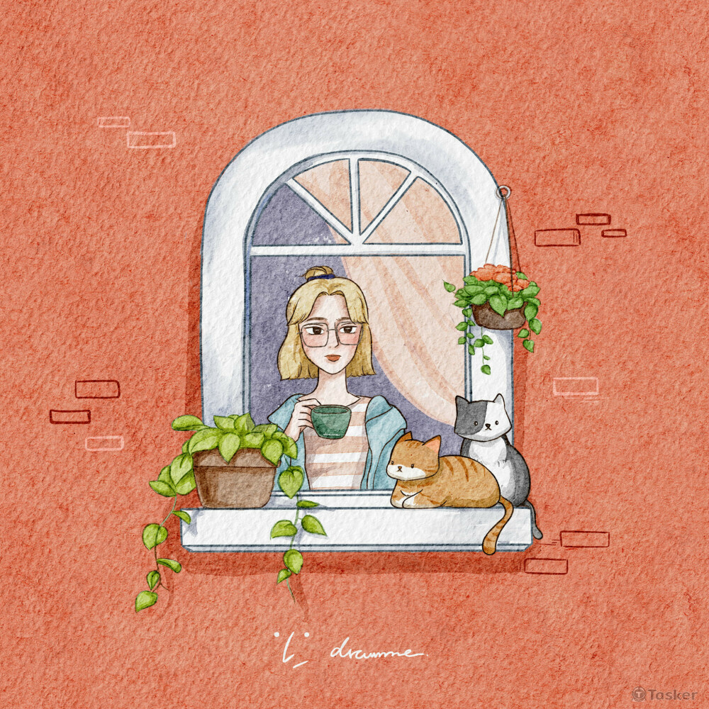 一杯手沖黑咖啡，一個悠閒午後，任憑塵囂肆意喧嘩，淨與我無關