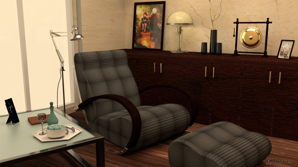 燈光與材質渲染