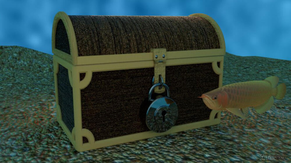 燈光與材質渲染