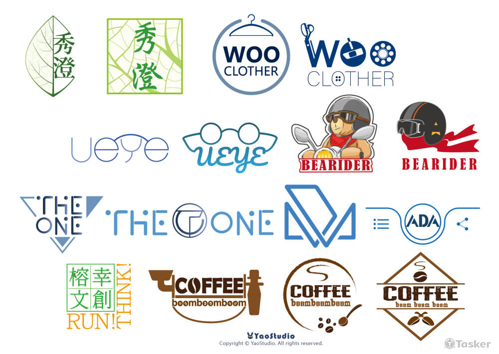 LOGOPOFOLIO 2022年 8月-11月 作品詳細請至作品集網站查看
