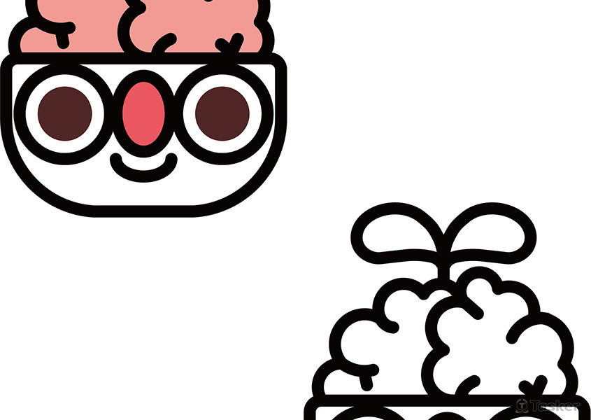 頑腦袋整合行銷公司LOGO設計