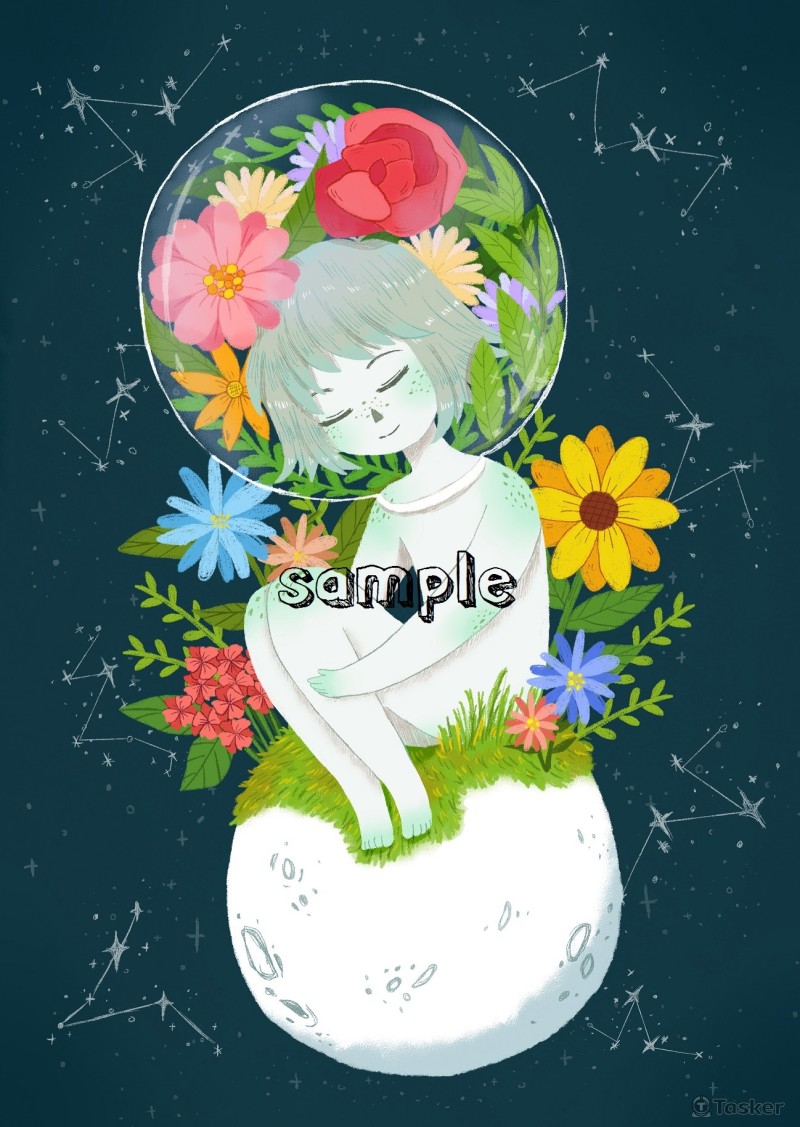 長鴻出版合作-2020動漫節贈品資料夾-花園