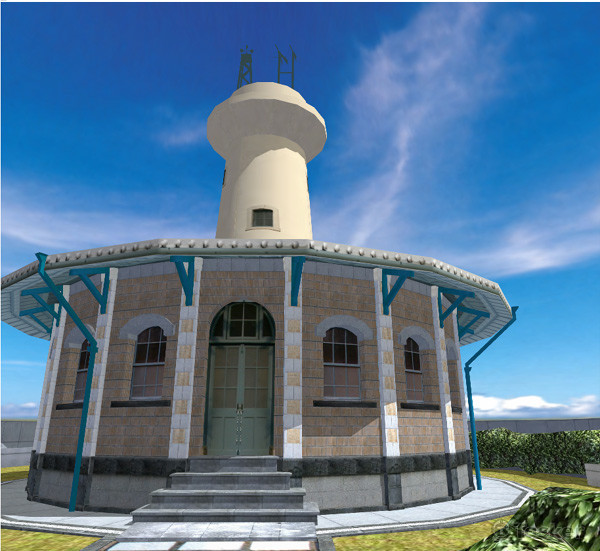 3D建物-台南測候所