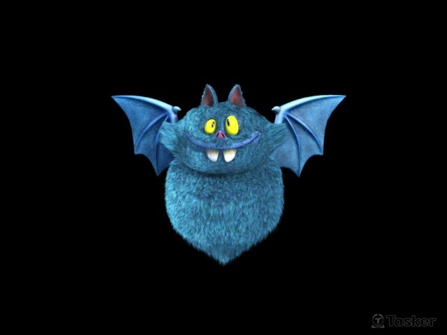 蝙蝠怪3D遊戲怪物角色