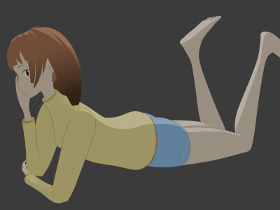 3D人物建模-骨架動作