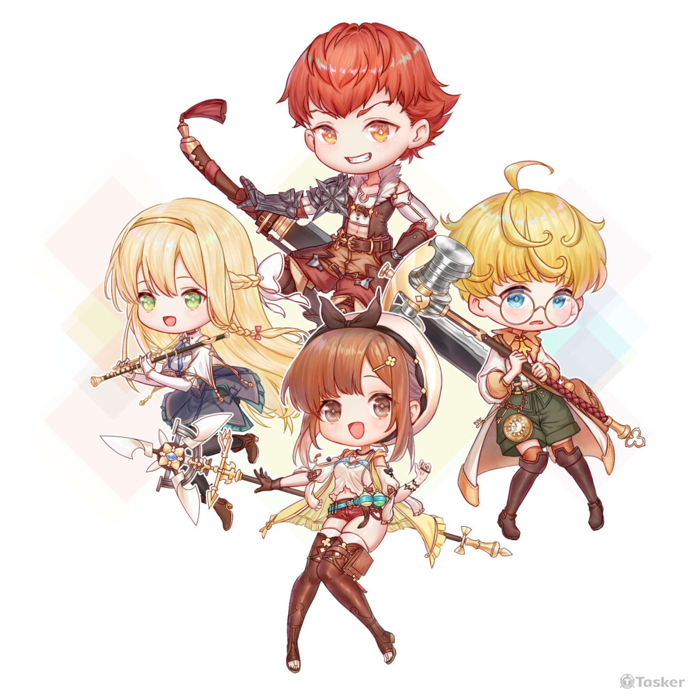 萊莎的煉金工房Q版