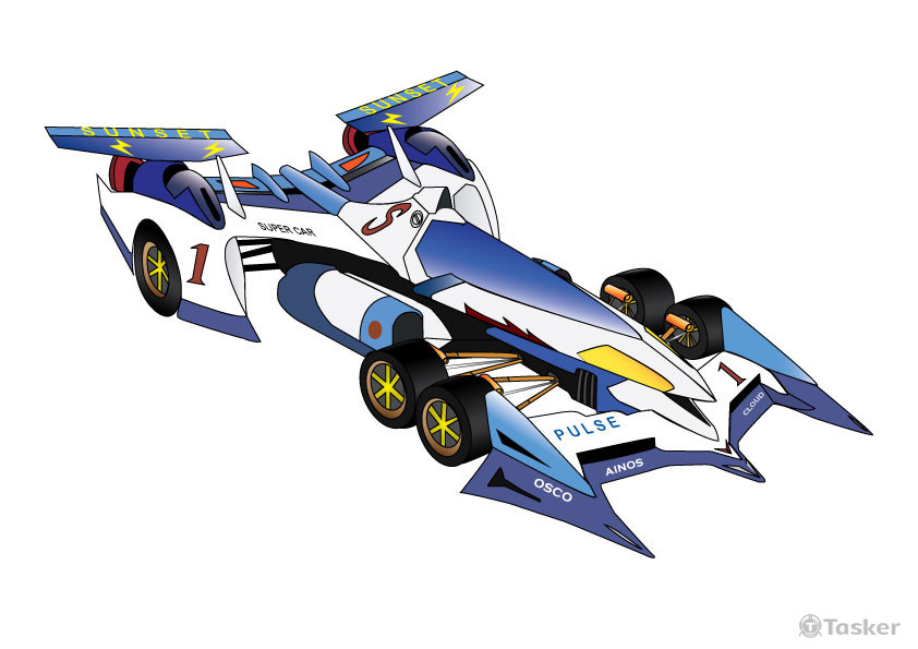 用鋼筆練習車子