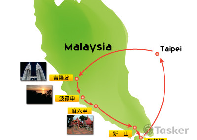 馬來西亞地圖繪製