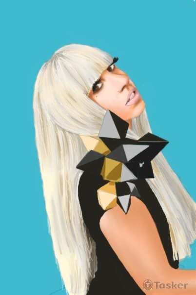 LADYGAGA未完成(電繪)