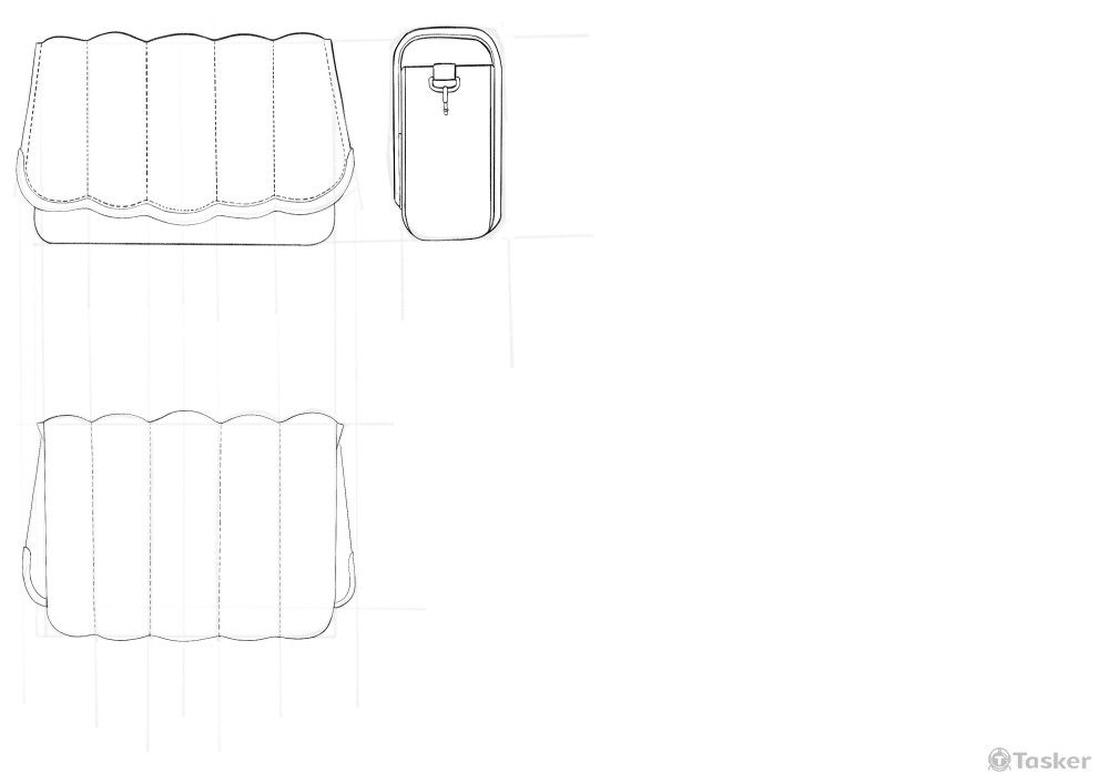 貝殼小包設計稿