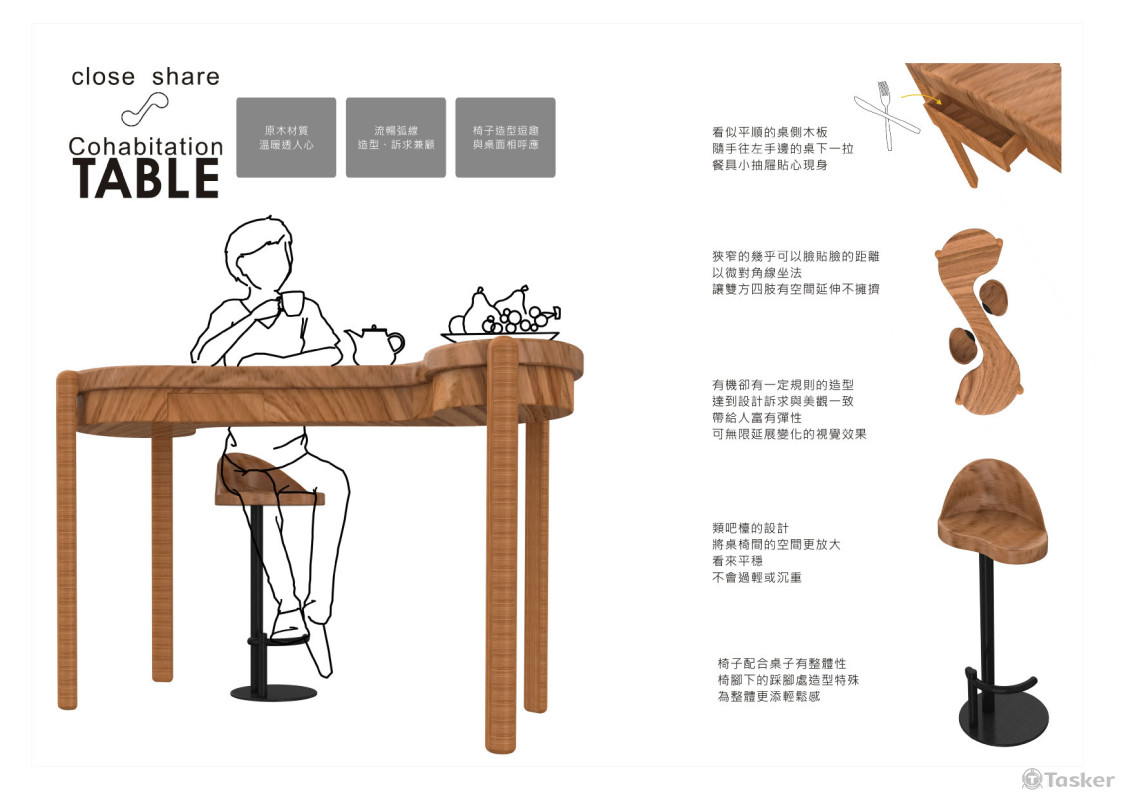 創意家具設計-分享x桌ver2
