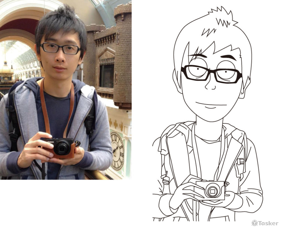 人像插畫