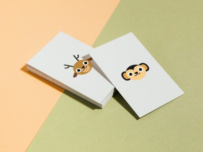 兒童卡牌遊戲-系列動物