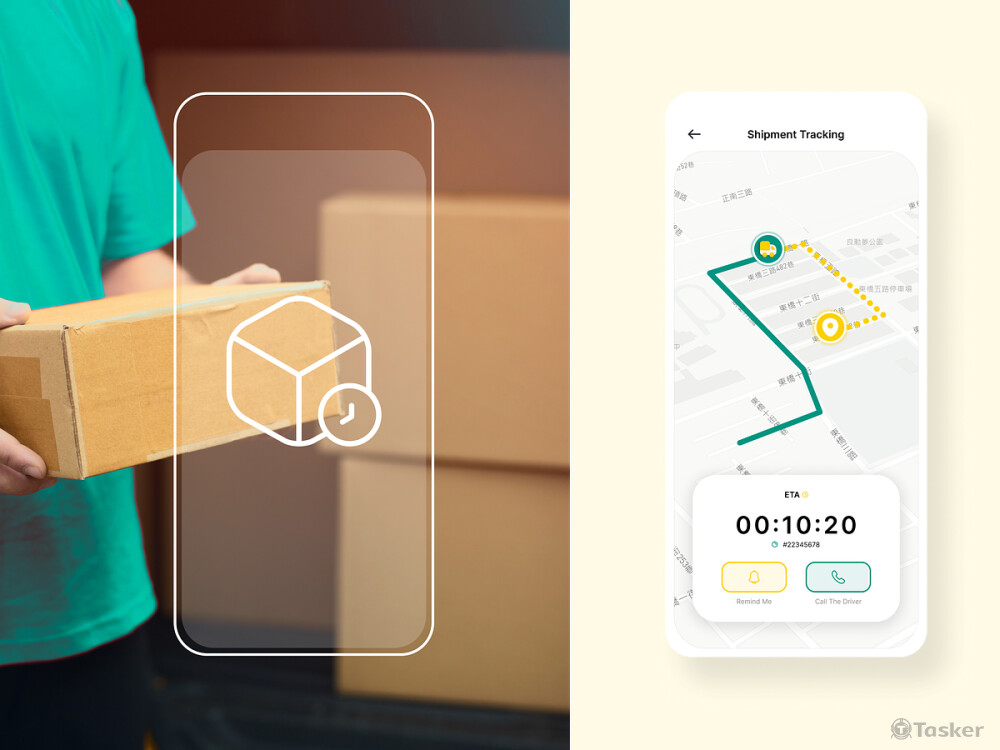 快遞服務App-介面設計
