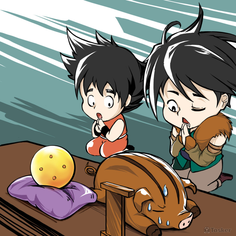 七龍珠跟仙劍四插圖