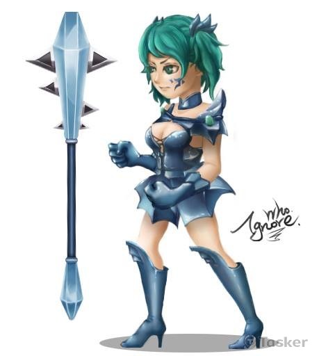 遊戲捲軸人物設計