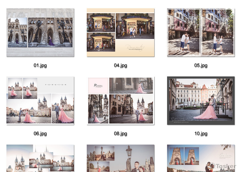 婚紗照排版設計4