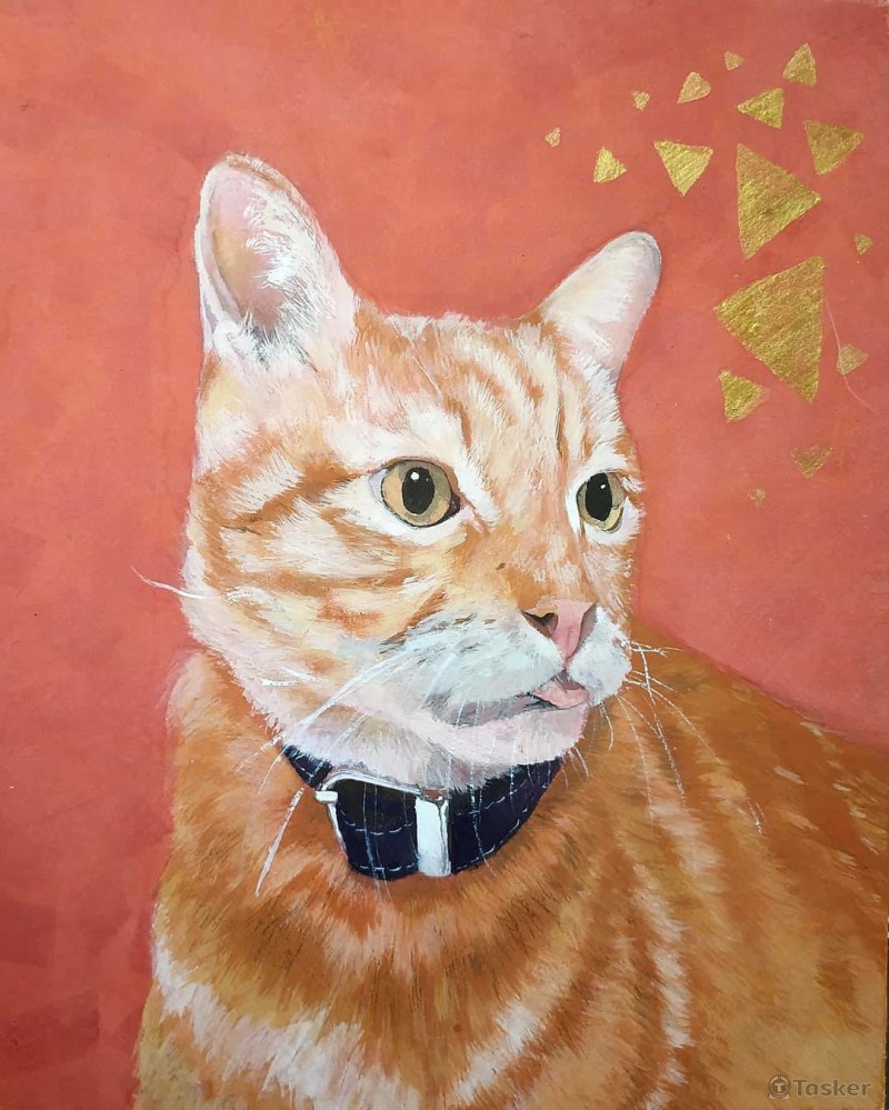 貓是世界上的奇蹟(一) 22*27CM