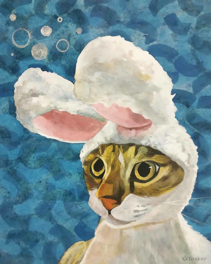 貓是世界上的奇蹟(二) 22*27CM