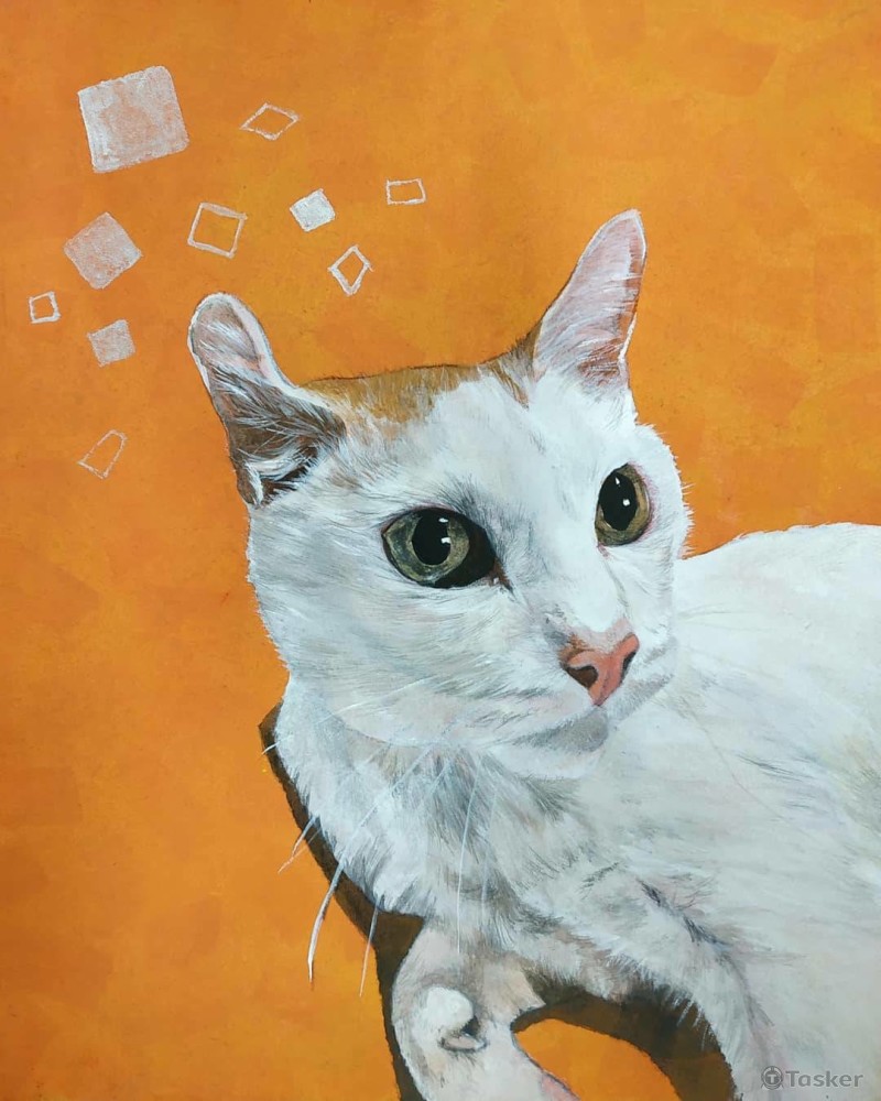 貓是世界上的奇蹟(三) 22*27CM