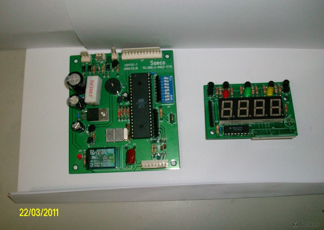 咖啡機水豆豆渣偵測板