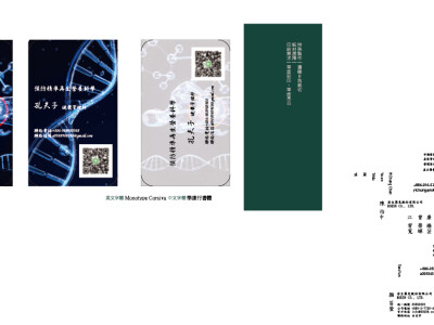 名片、價目表、海報平面設計