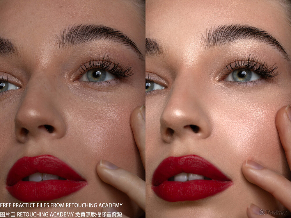 皮膚瑕疵修圖、膚色校正