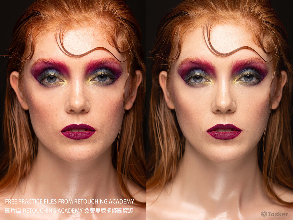 皮膚瑕疵修圖、膚色校正