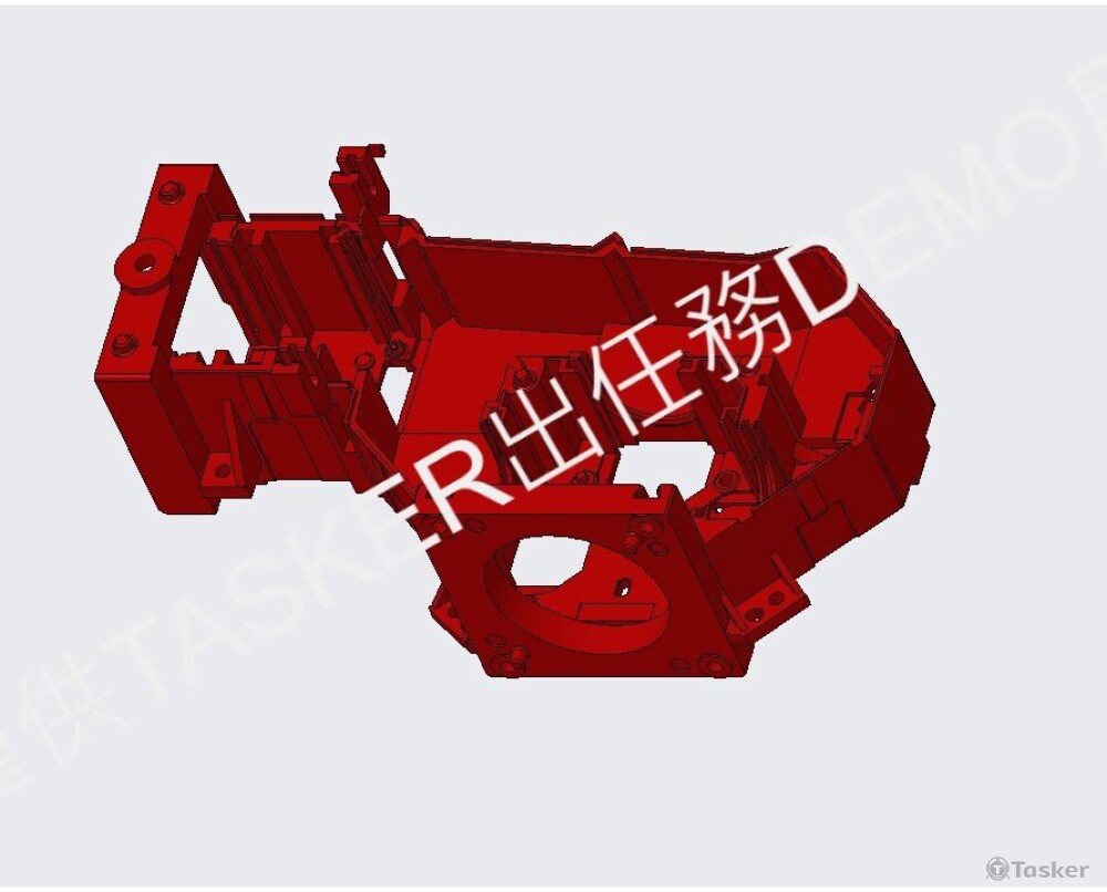 塑膠件設計 : 導風結構罩