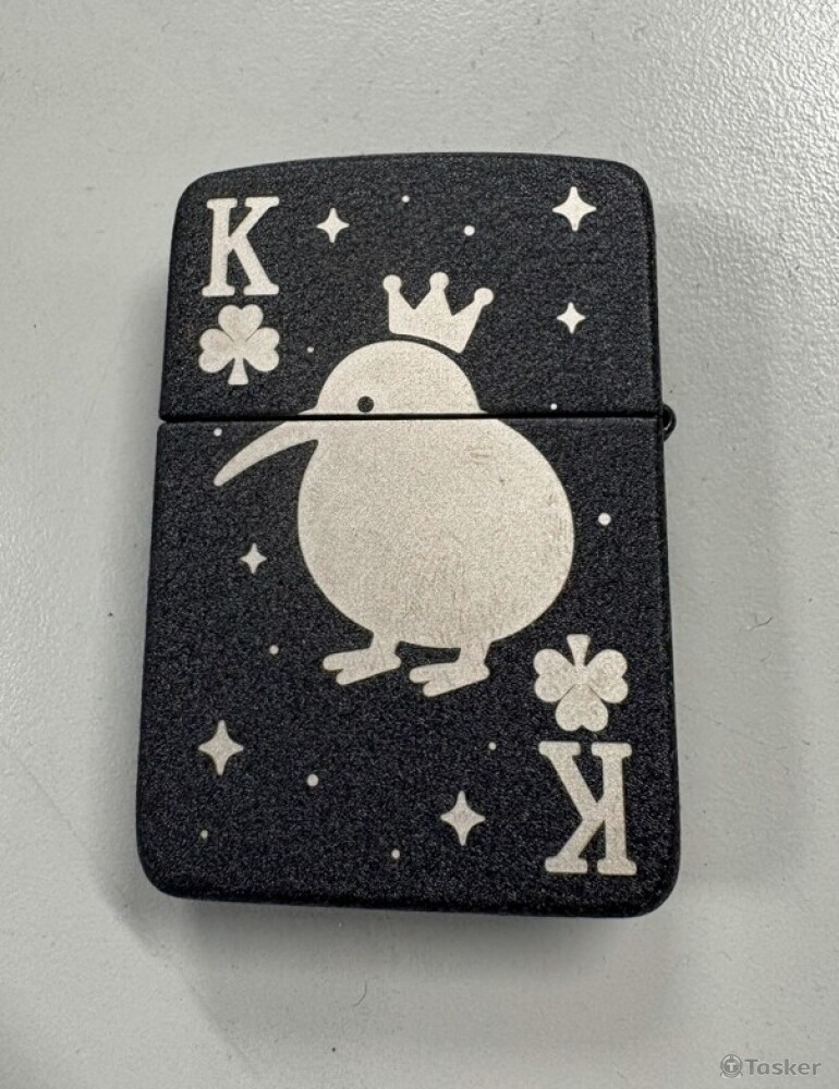 Zippo 黑色霧面