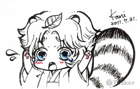 [手繪]妖怪狸貓