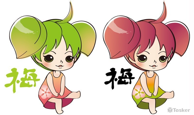 道豐梅子Q版人物設計(競標作品)