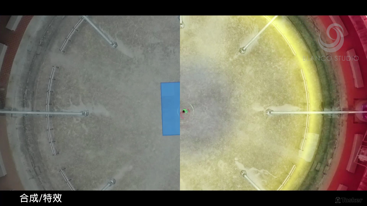 2018全大運主宣傳特效合成