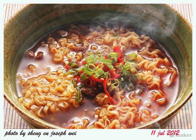 泡麵美食情境照拍攝