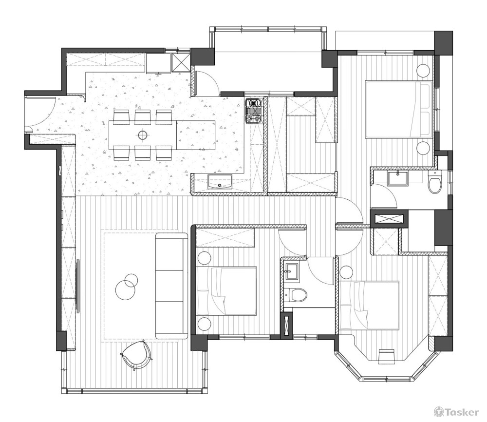 住宅空間-開放式廚房