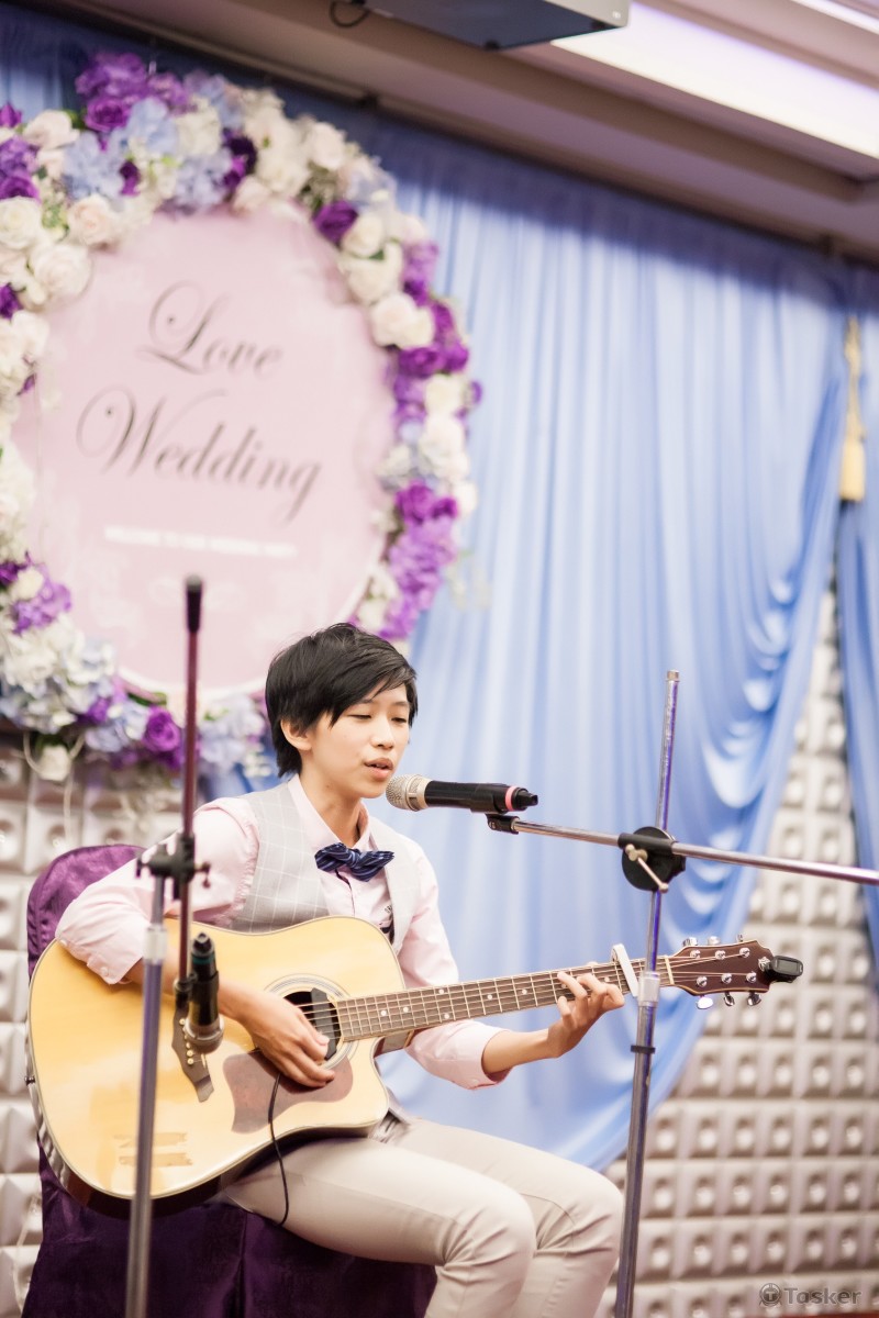 婚禮駐唱情景